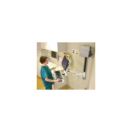 Ergotron 200 SERIES COMBO ARM WHITE